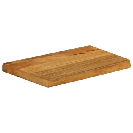 vidaXL Tafelblad met natuurlijke rand 40x20x2,5 cm massief mangohout afbeelding2 - 1