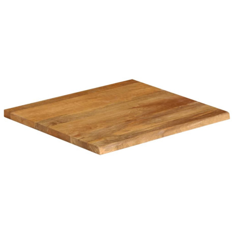 vidaXL Tafelblad met natuurlijke rand 40x40x3,8 cm massief mangohout afbeelding2 - 1