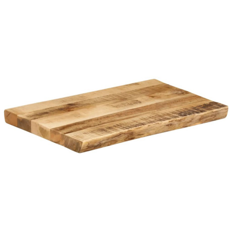 vidaXL Tafelblad met natuurlijke rand 60x40x2,5 cm massief mangohout afbeelding2 - 1