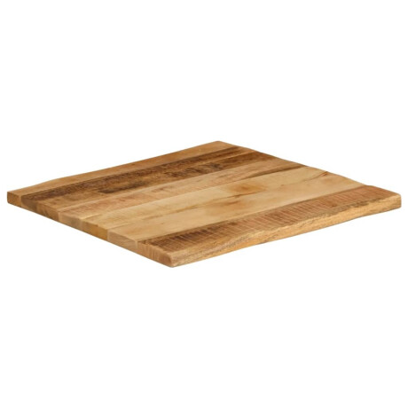 vidaXL Tafelblad met natuurlijke rand 60x60x3,8 cm massief mangohout afbeelding2 - 1