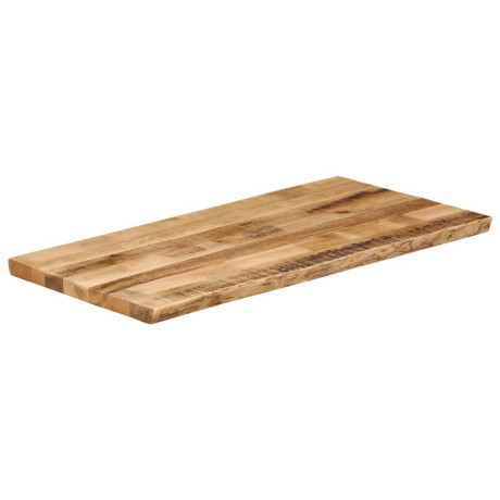 vidaXL Tafelblad met natuurlijke rand 100x60x3,8 cm massief mangohout afbeelding2 - 1