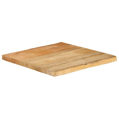 vidaXL Tafelblad met natuurlijke rand 60x60x3,8 cm massief mangohout afbeelding2 - 1