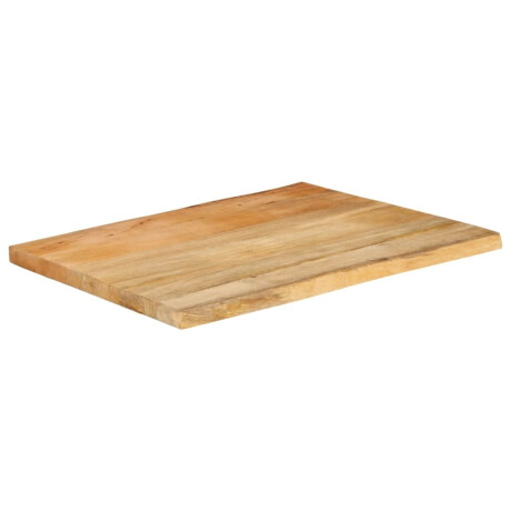 vidaXL Tafelblad met natuurlijke rand 90x60x3,8 cm massief mangohout afbeelding2 - 1