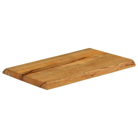 vidaXL Tafelblad met natuurlijke rand 50x40x2,5 cm massief mangohout afbeelding2 - 1