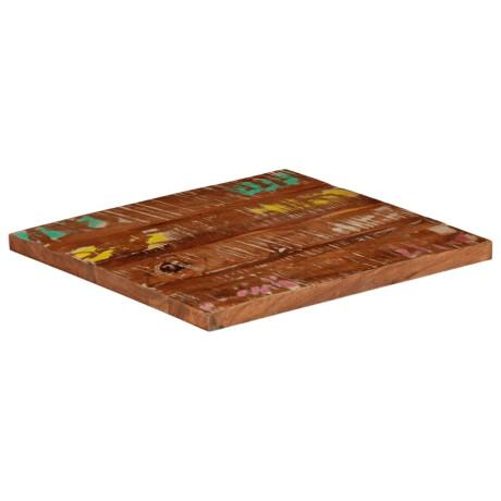vidaXL Tafelblad vierkant 60x60x3,8 cm massief gerecycled hout afbeelding2 - 1