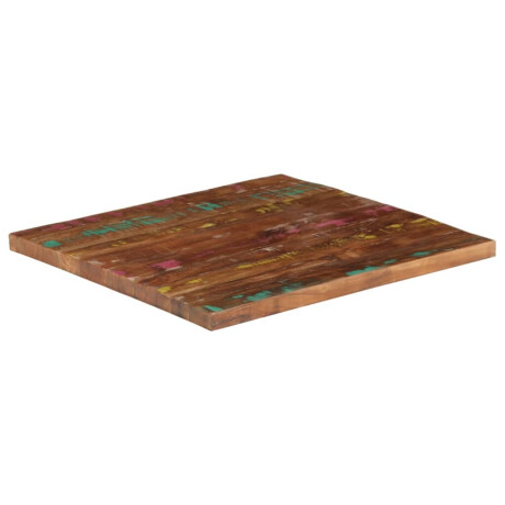vidaXL Tafelblad vierkant 70x70x3,8 cm massief gerecycled hout afbeelding2 - 1