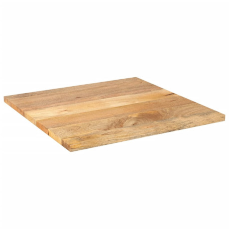 vidaXL Tafelblad vierkant 80x80x2,5 cm massief mangohout afbeelding2 - 1