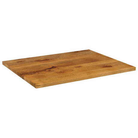 vidaXL Tafelblad rechthoekig 100x80x2,5 cm massief mangohout afbeelding2 - 1