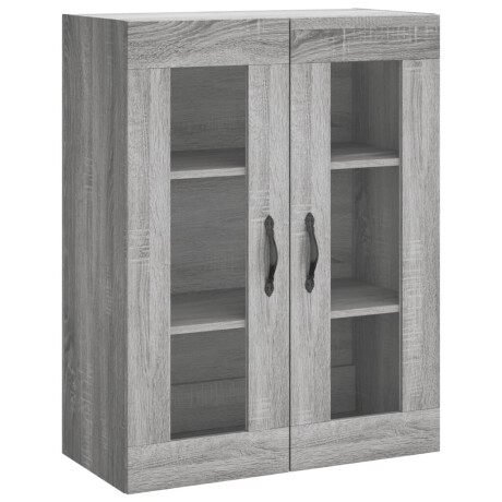 vidaXL Wandkast 69,5x34x90 cm bewerkt hout grijs sonoma eikenkleurig afbeelding2 - 1
