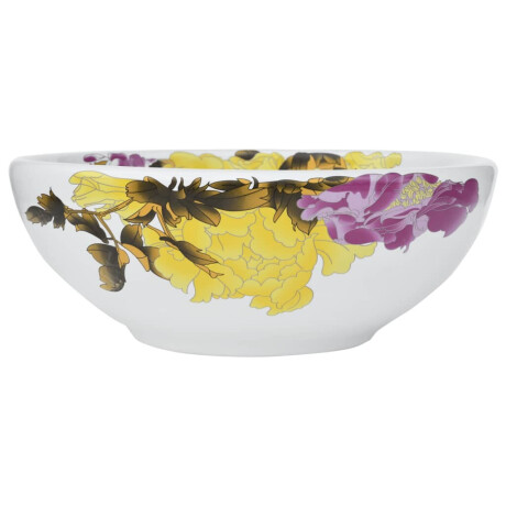 vidaXL Opzetwasbak rond Φ41x14 cm keramiek meerkleurig afbeelding2 - 1