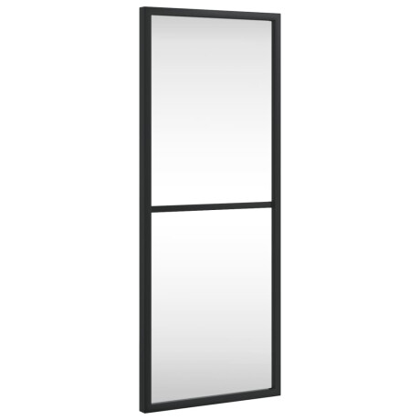 vidaXL Wandspiegel rechthoekig 20x50 cm ijzer zwart afbeelding2 - 1