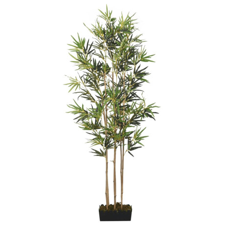 vidaXL Kunstplant bamboe 368 bladeren 80 cm groen afbeelding2 - 1