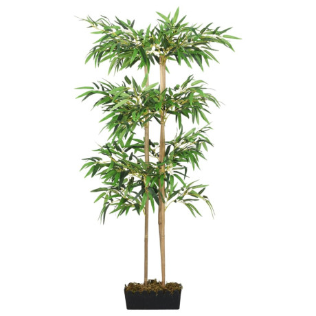 vidaXL Kunstplant bamboe 380 bladeren 80 cm groen afbeelding2 - 1
