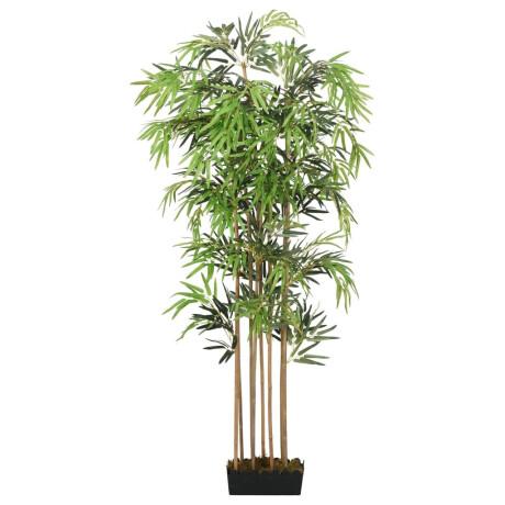 vidaXL Kunstplant bamboe 1605 bladeren 180 cm groen afbeelding2 - 1