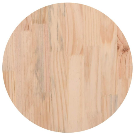 vidaXL Tafelblad rond Ø40x3 cm massief grenenhout afbeelding2 - 1