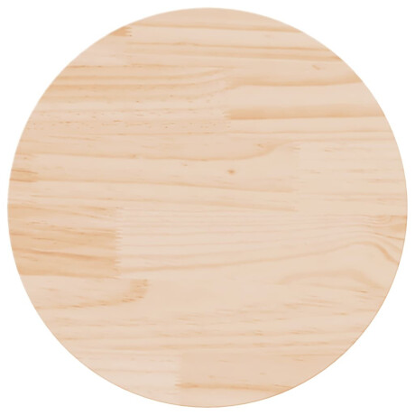 vidaXL Tafelblad rond Ø50x3 cm massief grenenhout afbeelding2 - 1