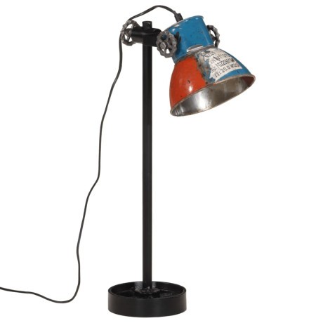 vidaXL Bureaulamp 25 W E27 15x15x55 cm meerkleurig afbeelding2 - 1