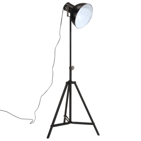 vidaXL Vloerlamp 25 W E27 61x61x90/150 cm zwart afbeelding2 - 1