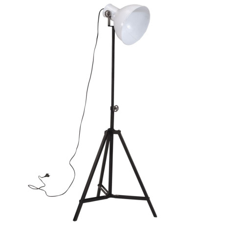 vidaXL Vloerlamp 25 W E27 61x61x90/150 cm wit afbeelding2 - 1