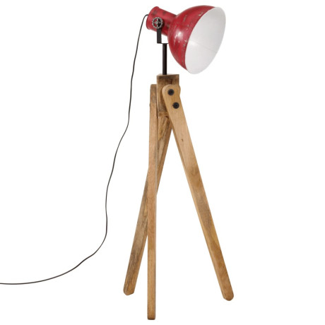 vidaXL Vloerlamp 25 W E27 45x45x120 cm verweerd rood afbeelding2 - 1