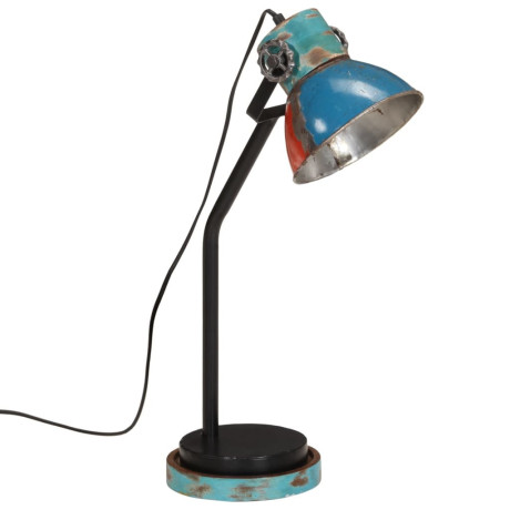 vidaXL Bureaulamp 25 W E27 18x18x60 cm meerkleurig afbeelding2 - 1