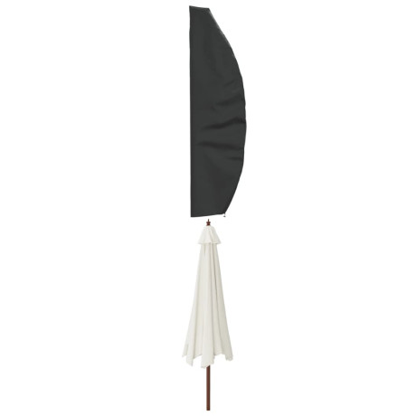 vidaXL Parasolhoes 280x30/81/45 cm 420D oxford zwart afbeelding2 - 1