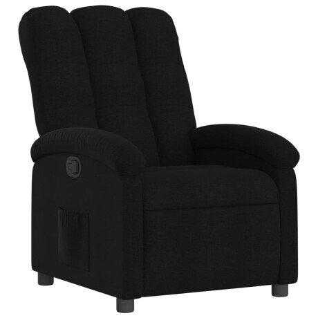 vidaXL Relaxfauteuil Zwarte Stof afbeelding2 - 1