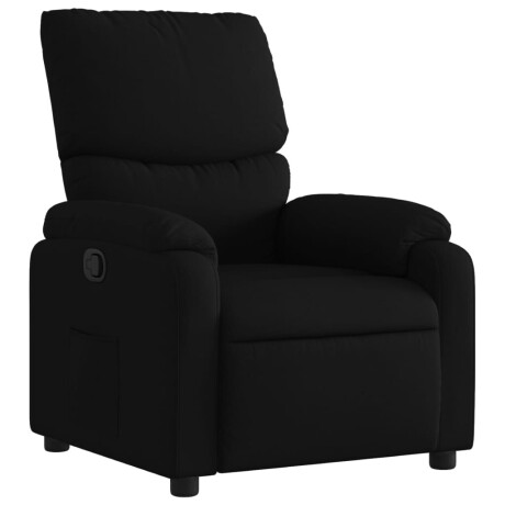 vidaXL Relaxfauteuil Zwarte Stof afbeelding2 - 1