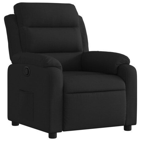 vidaXL Relaxfauteuil Zwarte Stof afbeelding2 - 1