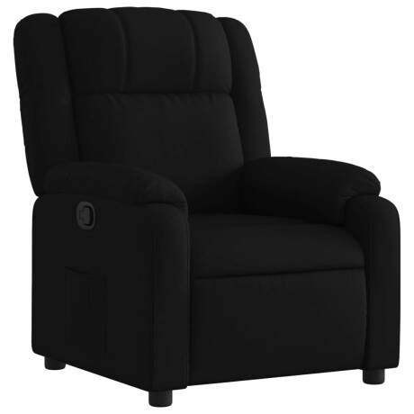 vidaXL Relaxfauteuil Zwarte Stof afbeelding2 - 1
