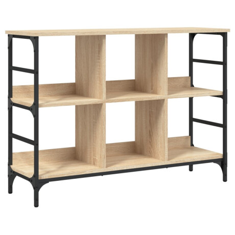 vidaXL Dressoir 102x32x73,5 cm bewerkt hout sonoma eikenkleurig afbeelding2 - 1