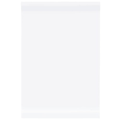 vidaXL Meubelsticker Zelfklevend Mat Wit 90x500 cm PVC afbeelding2 - 1