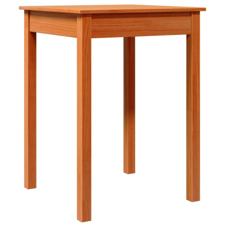 vidaXL Wandtafel 55x55x75 cm massief grenenhout wasbruin afbeelding2 - 1