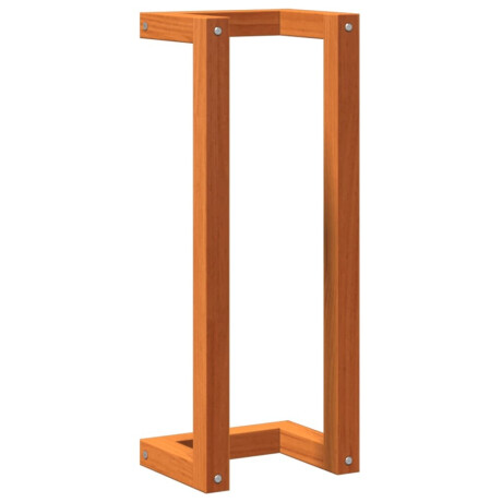 vidaXL Handdoekenrek 23x18x60 cm massief grenenhout wasbruin afbeelding2 - 1