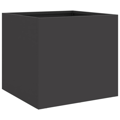 vidaXL Plantenbak 32x30x29 cm staal zwart afbeelding2 - 1