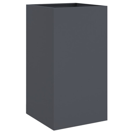 vidaXL Plantenbak 42x38x75 cm staal antracietkleurig afbeelding2 - 1