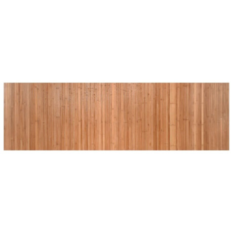 vidaXL Vloerkleed rechthoekig 60x200 cm bamboe naturel afbeelding2 - 1