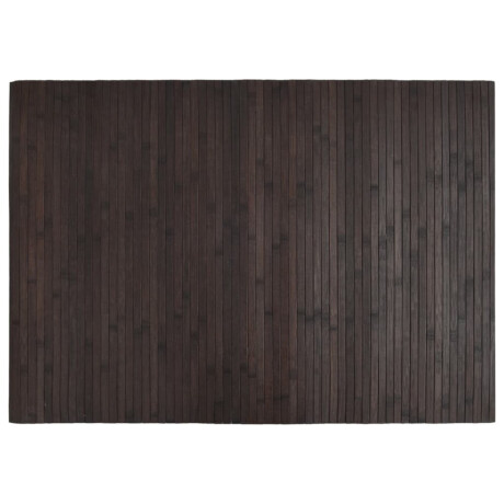 vidaXL Vloerkleed rechthoekig 70x100 cm bamboe donkerbruin afbeelding2 - 1
