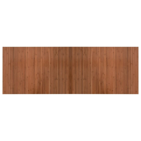 vidaXL Vloerkleed rechthoekig 70x200 cm bamboe bruin afbeelding2 - 1