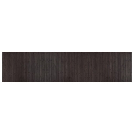 vidaXL Vloerkleed rechthoekig 70x300 cm bamboe donkerbruin afbeelding2 - 1