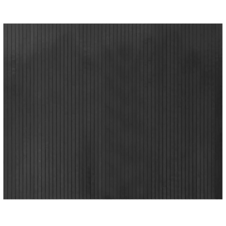 vidaXL Vloerkleed rechthoekig 80x100 cm bamboe grijs afbeelding2 - 1