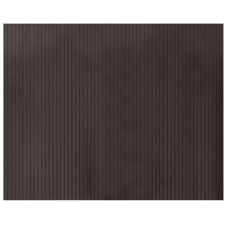vidaXL Vloerkleed rechthoekig 80x100 cm bamboe donkerbruin afbeelding2 - 1
