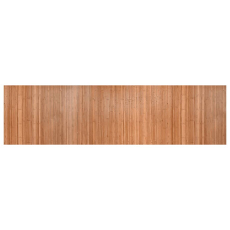vidaXL Vloerkleed rechthoekig 80x300 cm bamboe naturel afbeelding2 - 1