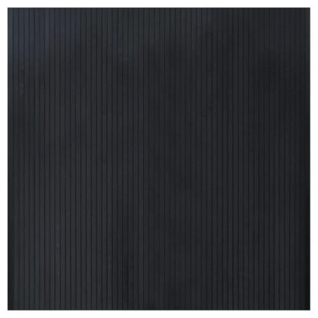 vidaXL Vloerkleed rechthoekig 100x100 cm bamboe zwart afbeelding2 - 1