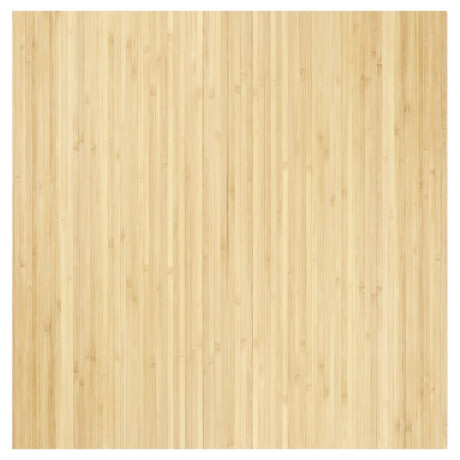 vidaXL Vloerkleed rechthoekig 100x100 cm bamboe lichtnaturel afbeelding2 - 1