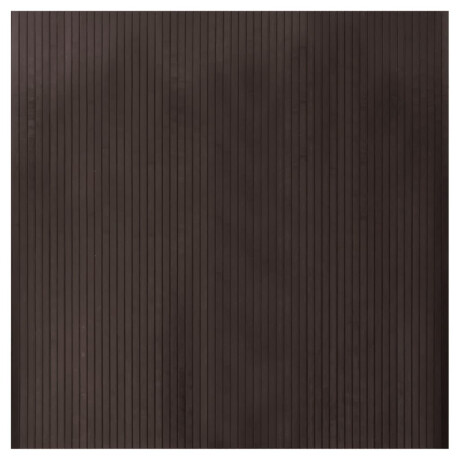 vidaXL Vloerkleed rechthoekig 100x100 cm bamboe donkerbruin afbeelding2 - 1
