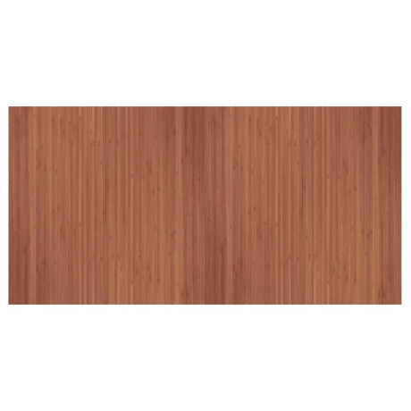 vidaXL Vloerkleed rechthoekig 100x200 cm bamboe bruin afbeelding2 - 1
