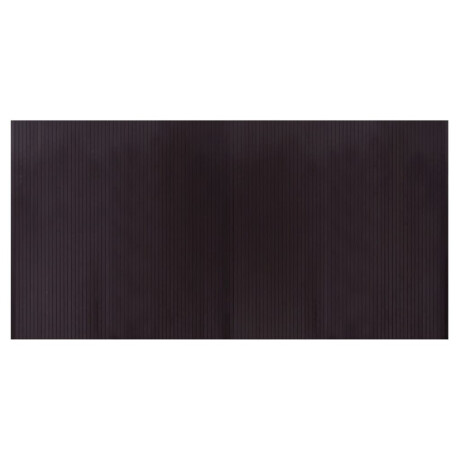 vidaXL Vloerkleed rechthoekig 100x200 cm bamboe donkerbruin afbeelding2 - 1