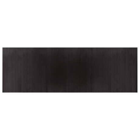 vidaXL Vloerkleed rechthoekig 100x300 cm bamboe donkerbruin afbeelding2 - 1