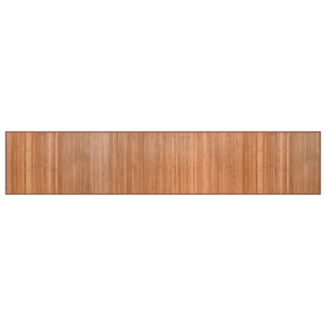 vidaXL Vloerkleed rechthoekig 60x300 cm bamboe naturel afbeelding2 - 1
